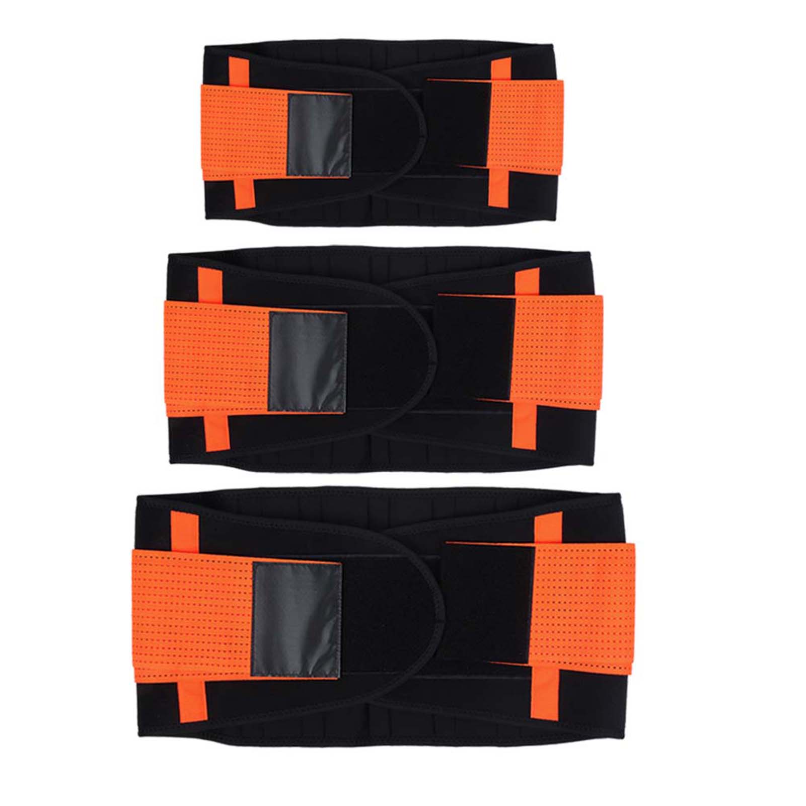 Adjustable Exercise Waistband Wrap Lumber Spine Support Waist Belt Posture Corrector Orange Orange L
Adjustable Exercise Waistband Wrap Lumber Spine Support Waist Belt Posture Corrector Orange Orange L