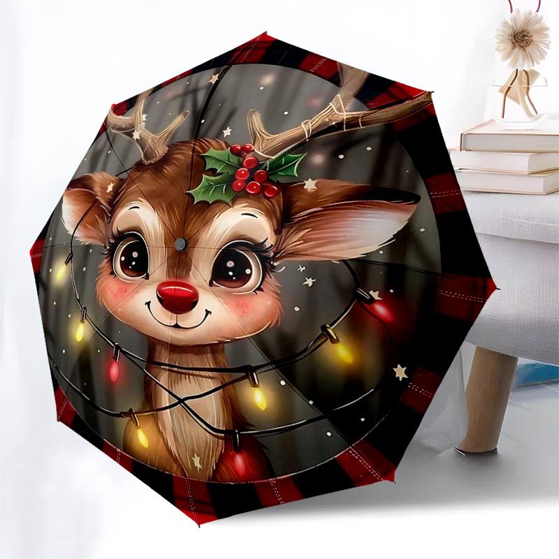1pc Christmas Snow Globe with Santa Claus Design, Automatic Opening Umbrella, Portable 3-Fold Design, 8-Bone Iron Frame, Outdoor Umbrella, Festive Gif
1pc Christmas Snow Globe with Santa Claus Design, Automatic Opening Umbrella, Portable 3-Fold Design, 8-Bone Iron Frame, Outdoor Umbrella, Festive Gif