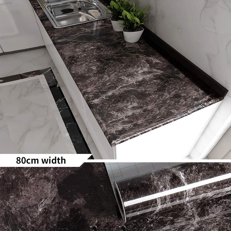 80cm Marble PVC Vinyl Waterproof Wallpaper for Bathroom Table Kitchen Ambry Countertop Self Adhesive Sticker for Furniture Decor 40cmx1m
80cm Marble PVC Vinyl Waterproof Wallpaper for Bathroom Table Kitchen Ambry Countertop Self Adhesive Sticker for Furniture Decor 40cmx1m