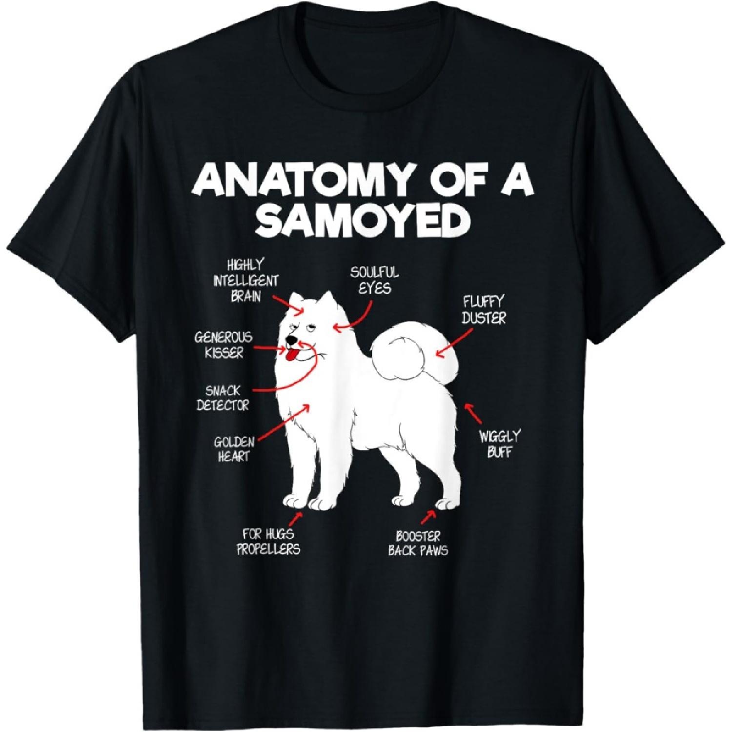 Anatomy Samoyed Dog Dog Lover Dogs Doggy Samoyed Dog Breed T-Shirt for Men Women XXXXXL чорний
Anatomy Samoyed Dog Dog Lover Dogs Doggy Samoyed Dog Breed T-Shirt for Men Women XXXXXL чорний