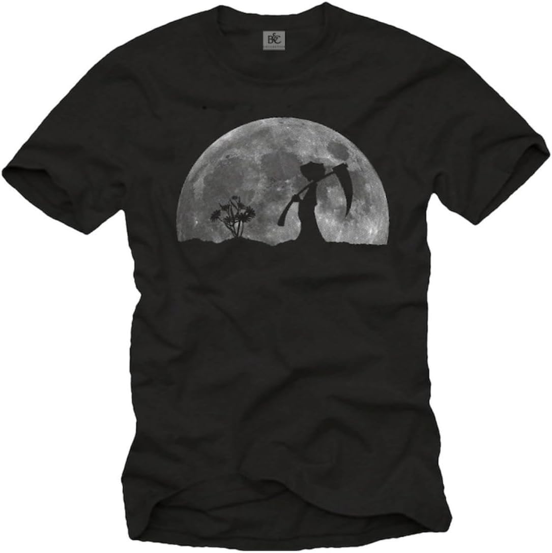 Funny T-Shirt for Men with Death in The Garden Print Black/White Size S-XXXL 5XL різнокольоровий
Funny T-Shirt for Men with Death in The Garden Print Black/White Size S-XXXL 5XL різнокольоровий