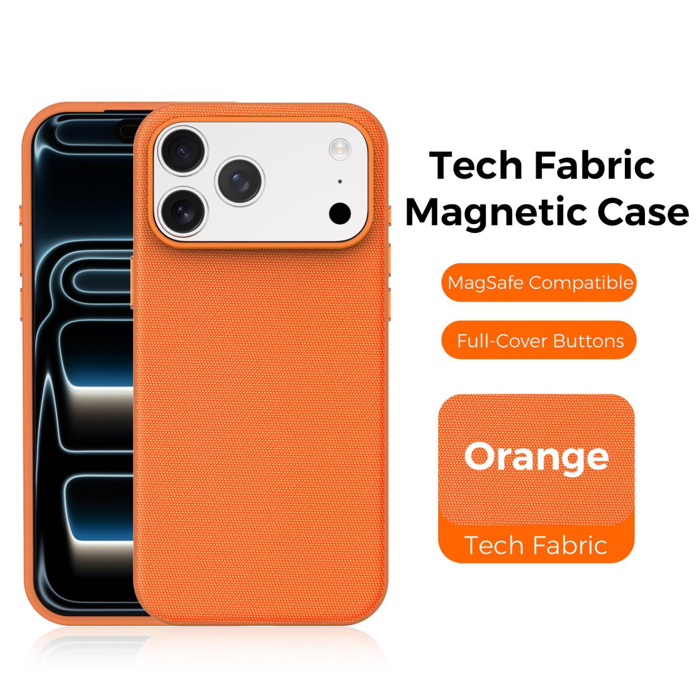 Compatible iPhone 17 Pro Max Case: AI Button, Official Tech Fabric, Magnetic Adsorption, Apple 16 Protection 13 оранжевый
Compatible iPhone 17 Pro Max Case: AI Button, Official Tech Fabric, Magnetic Adsorption, Apple 16 Protection 13 оранжевый