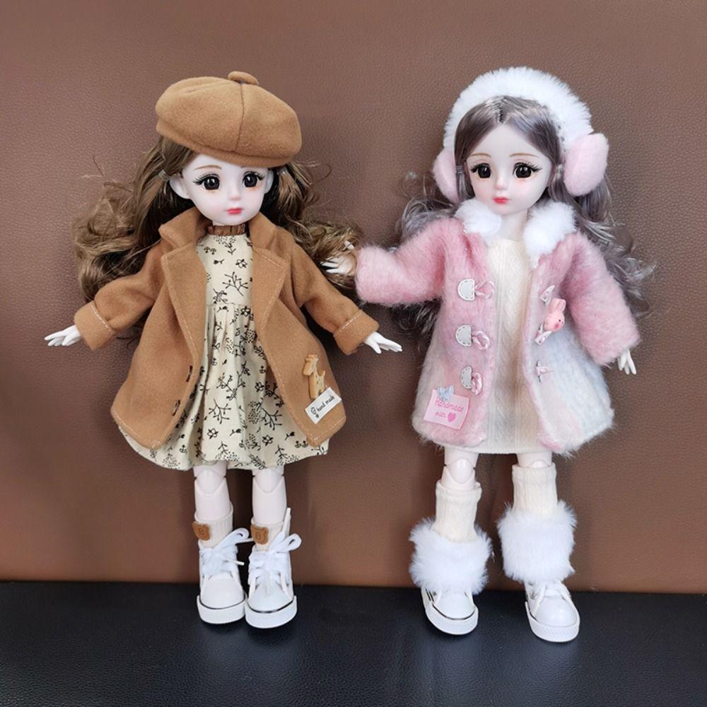 Лялька для перевдягання Зимовий костюм Гарна сукня 1/6 Одяг для BJD Модний одяг для ляльки 30 см Іграшка для дівчинки Caramel set
Лялька для перевдягання Зимовий костюм Гарна сукня 1/6 Одяг для BJD Модний одяг для ляльки 30 см Іграшка для дівчинки Caramel set