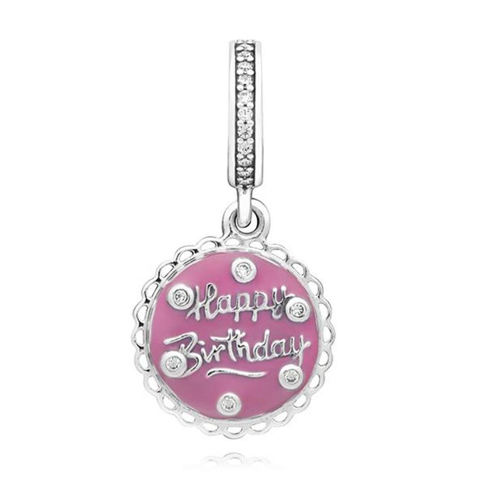 PANDORA 798888C01 Pink Birthday Cake Pendant and Dangle Silver Charm 798888C01
PANDORA 798888C01 Pink Birthday Cake Pendant and Dangle Silver Charm 798888C01