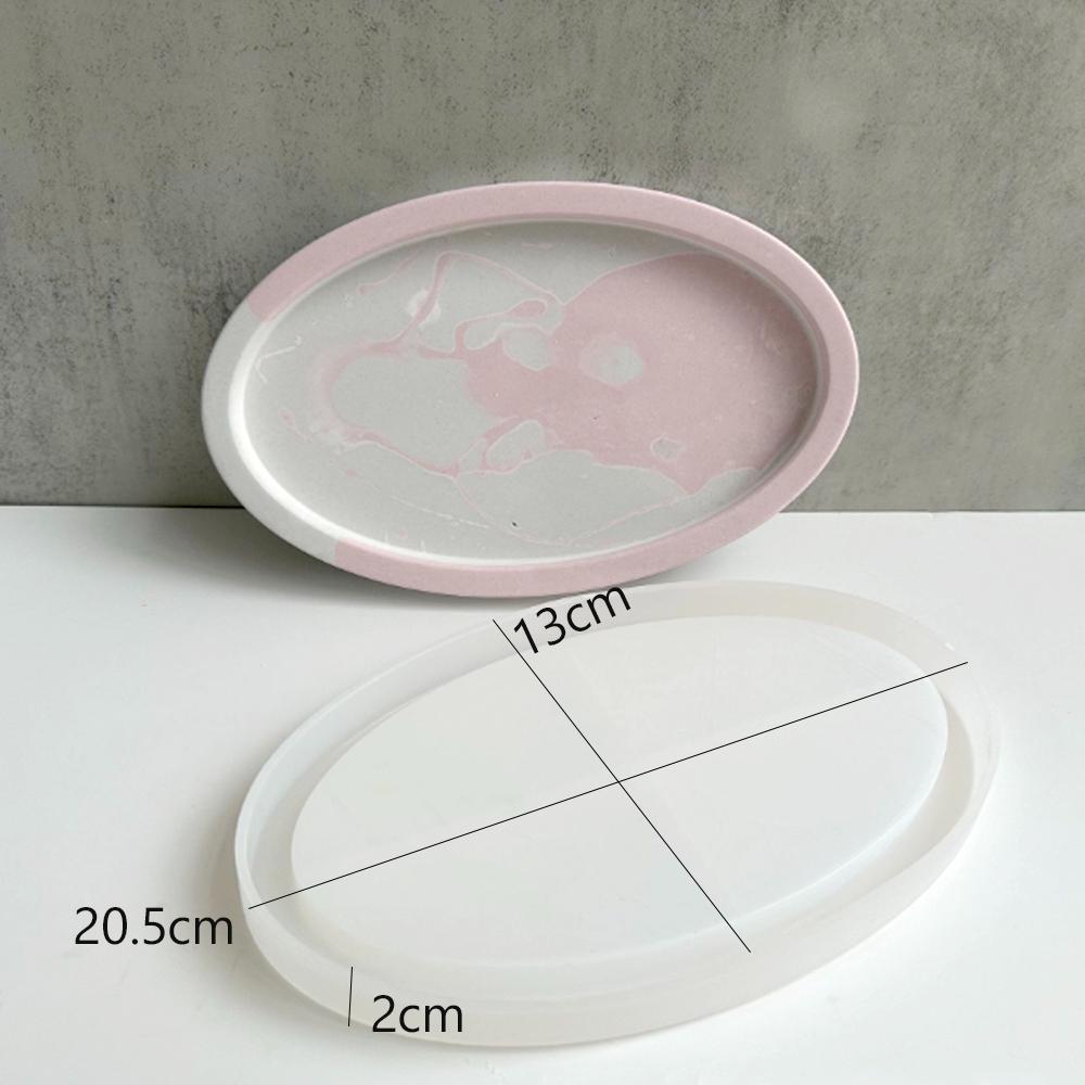 Silicone Gypsum Storage Tray Molds Oval Shape Jewelry Display Dish Concrete Cement Mold Handmade Resin Coaster Making Mould Tool
Silicone Gypsum Storage Tray Molds Oval Shape Jewelry Display Dish Concrete Cement Mold Handmade Resin Coaster Making Mould Tool