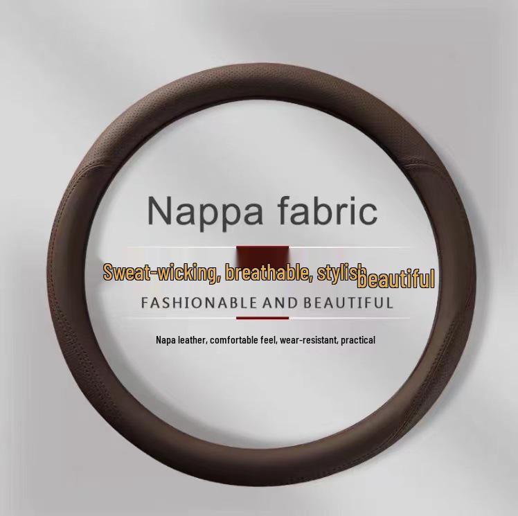 Ideal Steering Wheel Cover: Genuine Leather, Anti-slip, Sweat-absorbent, Ultra-thin Grip for L6 L8 L7 L9 i6 i8 MEGA 38cm
Ideal Steering Wheel Cover: Genuine Leather, Anti-slip, Sweat-absorbent, Ultra-thin Grip for L6 L8 L7 L9 i6 i8 MEGA 38cm