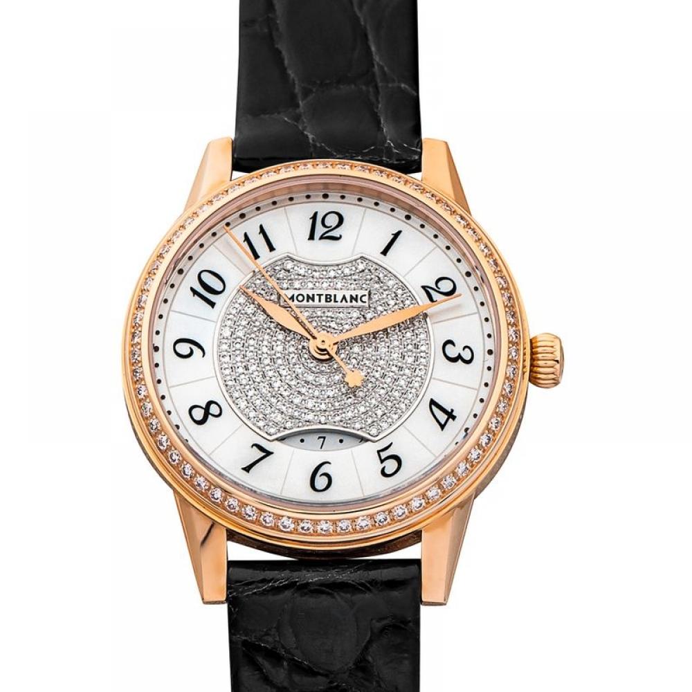 Женские часы Montblanc Boheme Automatic с белым циферблатом и розовым золотом 18 карат
Женские часы Montblanc Boheme Automatic с белым циферблатом и розовым золотом 18 карат