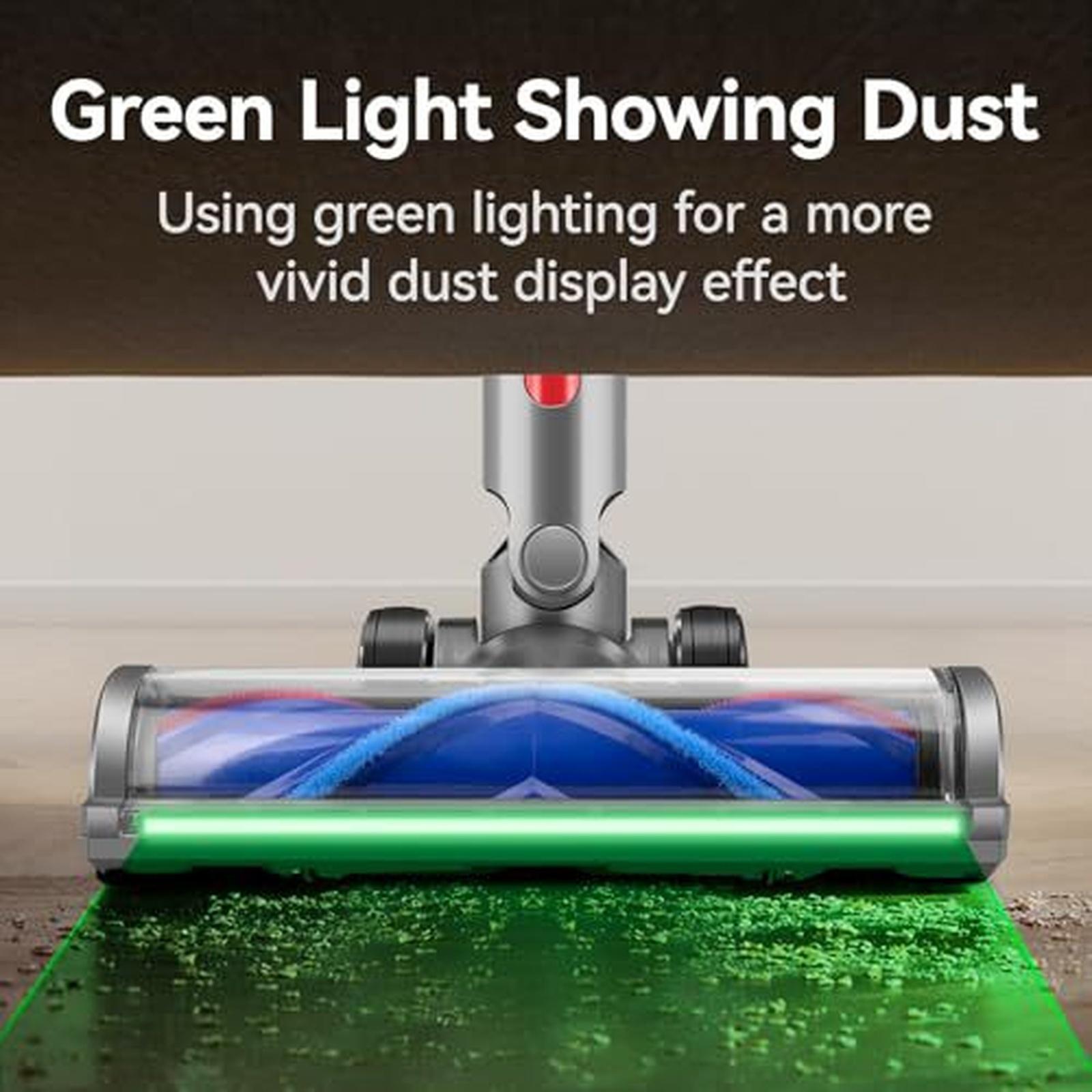 Green Light Dust Detecting Floor Brush for V6 V8 V11 V15 one size
Green Light Dust Detecting Floor Brush for V6 V8 V11 V15 one size