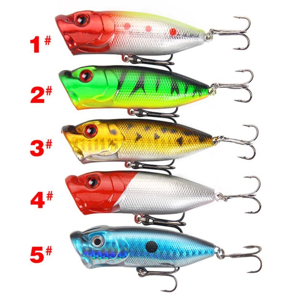 2 Treble Hooks Popper Fishing Lure Hard Bait Artificial Wobblers Plastic Fishing Bait Fishing Lures 6
2 Treble Hooks Popper Fishing Lure Hard Bait Artificial Wobblers Plastic Fishing Bait Fishing Lures 6