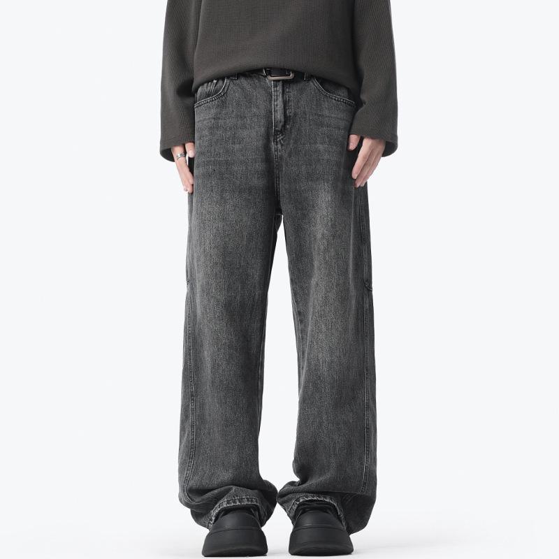 Весна и Осень Новые Американские Старые Выстиранные Джинсы Мужские Хай Стрит Прямые Длинные Брюки для Мытья Пола 2XL чёрный
Весна и Осень Новые Американские Старые Выстиранные Джинсы Мужские Хай Стрит Прямые Длинные Брюки для Мытья Пола 2XL чёрный