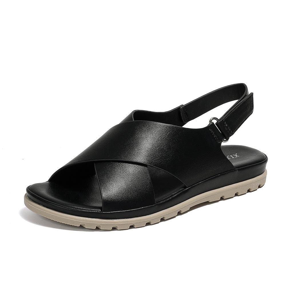 Flat-soled sandals New summer new reverse set cross-strap comfortable feet Flat-soled sandals women 36
Flat-soled sandals New summer new reverse set cross-strap comfortable feet Flat-soled sandals women 36