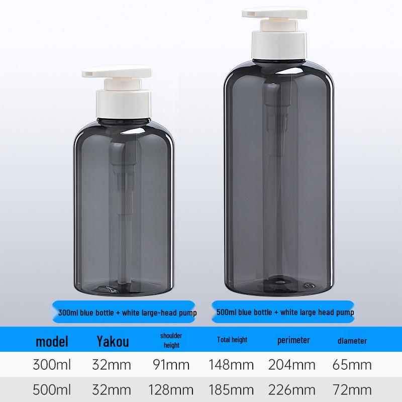 Available 300ml & 500ml Transparent Frosted PET Plastic Shampoo, Shower Gel, & Lotion Refillable Pump Bottles
Available 300ml & 500ml Transparent Frosted PET Plastic Shampoo, Shower Gel, & Lotion Refillable Pump Bottles