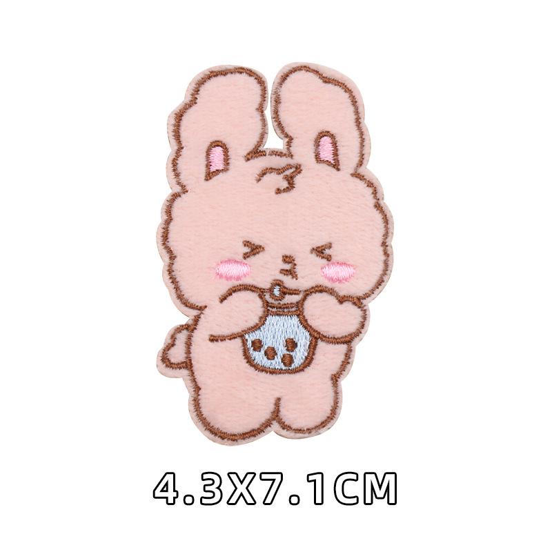 Самоклеящаяся нашивка с изображением мультяшного кролика для пуховиков
Самоклеящаяся нашивка с изображением мультяшного кролика для пуховиков