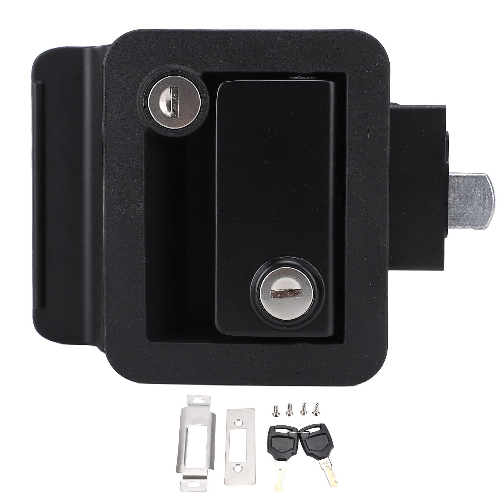 RV Door Lock Zinc Alloy with Back Locking Switch Enhanced Security for Motor Home Travel Trailer
RV Door Lock Zinc Alloy with Back Locking Switch Enhanced Security for Motor Home Travel Trailer