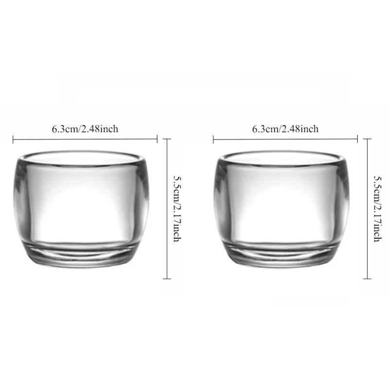 2pcs 80ml High End Tea Mug Heat-resistant Water Cup Elegant Tea Utensils Creative Teaware Living Room Christmas Gift for Friend 2pcs
2pcs 80ml High End Tea Mug Heat-resistant Water Cup Elegant Tea Utensils Creative Teaware Living Room Christmas Gift for Friend 2pcs