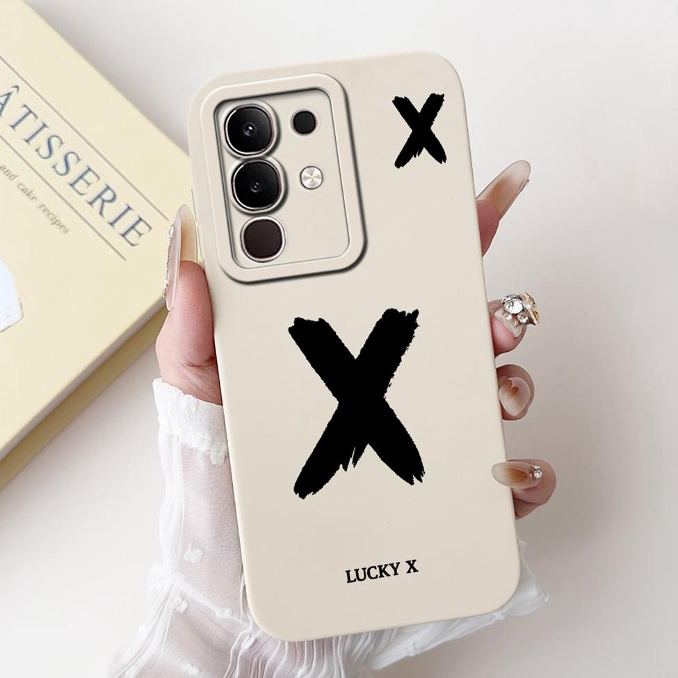 For Vivo Y29 4G V2434 Cover For Vivo Y29 4G Case Simple Fashion Letters A-Z Pattern Design Silicone Shockproof Bumper Vivo Y29 4G
For Vivo Y29 4G V2434 Cover For Vivo Y29 4G Case Simple Fashion Letters A-Z Pattern Design Silicone Shockproof Bumper Vivo Y29 4G