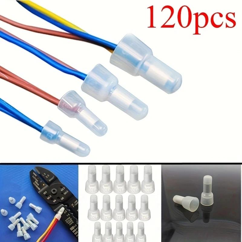 120Pcs Closed End Crimp Cap 22-16 16-14 12-10 AWG Gauge Wire Connector Terminal
120Pcs Closed End Crimp Cap 22-16 16-14 12-10 AWG Gauge Wire Connector Terminal