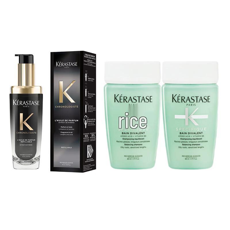 Kérastase Scalp Series Shampoo & Chronologiste Hair Oil Set
Kérastase Scalp Series Shampoo & Chronologiste Hair Oil Set