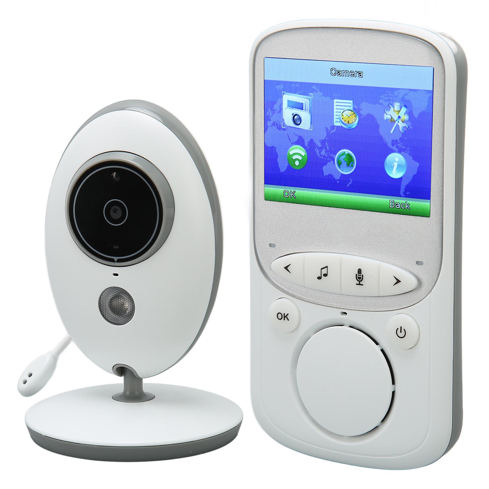 2,4-дюймовый видеоняня HD ЖК-экран ночное видение беспроводной 2,4 ГГц детский двусторонняя o интерком EU Plug
2,4-дюймовый видеоняня HD ЖК-экран ночное видение беспроводной 2,4 ГГц детский двусторонняя o интерком EU Plug