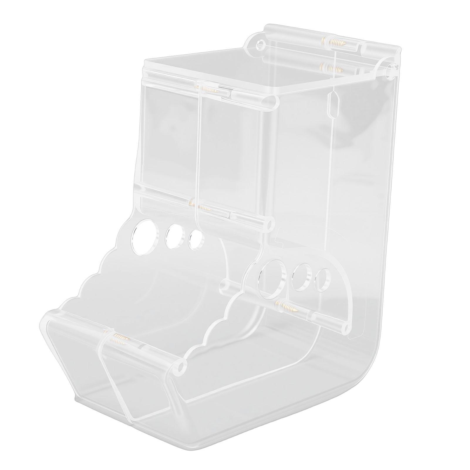 Automatic Hamster Feeder Clear Plastic Anti Tipping Pet Food Dispenser for Squirrel Hedgehog Guinea Pig ZS 02
Automatic Hamster Feeder Clear Plastic Anti Tipping Pet Food Dispenser for Squirrel Hedgehog Guinea Pig ZS 02