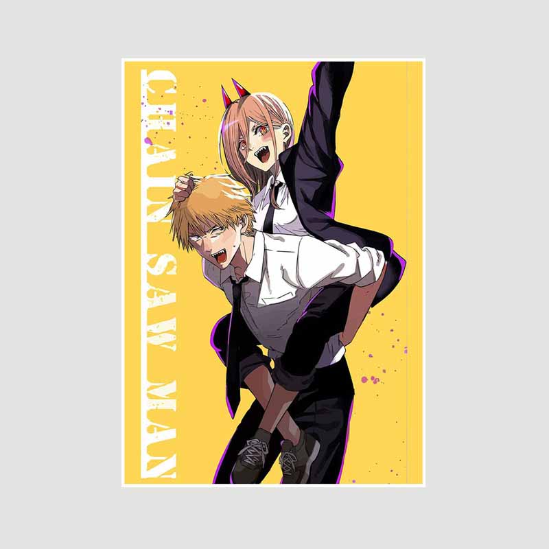 Японське аніме Chainsaw Man Poster Естетичні ретро білі паперові постери Настінні принти Домашній декор Вітальня Бар Оформлення Художній живопис Подарунки 30x21cm
Японське аніме Chainsaw Man Poster Естетичні ретро білі паперові постери Настінні принти Домашній декор Вітальня Бар Оформлення Художній живопис Подарунки 30x21cm