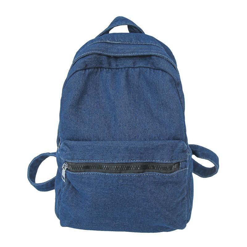 Japanese Washed Denim Canvas Schoolbag Female High School College Student Backpack Lazy Fashionable Simple Travel темно-синього кольору
Japanese Washed Denim Canvas Schoolbag Female High School College Student Backpack Lazy Fashionable Simple Travel темно-синього кольору