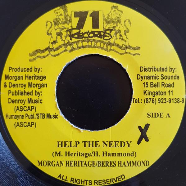 7inch Record MORGAN HERITAGE BERES HAMMOND Help The Needy NONE 71 Records 2002 Jamaica Reggae Ska Dub Used
7inch Record MORGAN HERITAGE BERES HAMMOND Help The Needy NONE 71 Records 2002 Jamaica Reggae Ska Dub Used