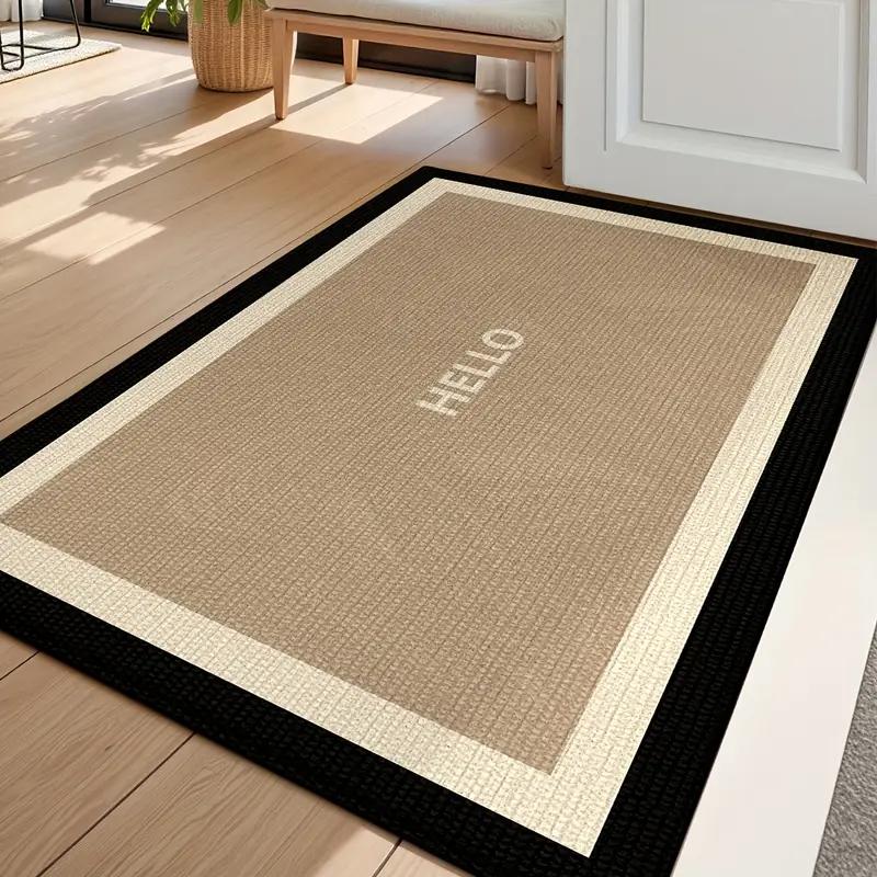 Absorbent Non-Slip Doormat Entry Floor Mat European-Style Simple Entry Door Wear-Resistant Rub-Resistant Doormat 60X90CM(2X5.3FT
Absorbent Non-Slip Doormat Entry Floor Mat European-Style Simple Entry Door Wear-Resistant Rub-Resistant Doormat 60X90CM(2X5.3FT