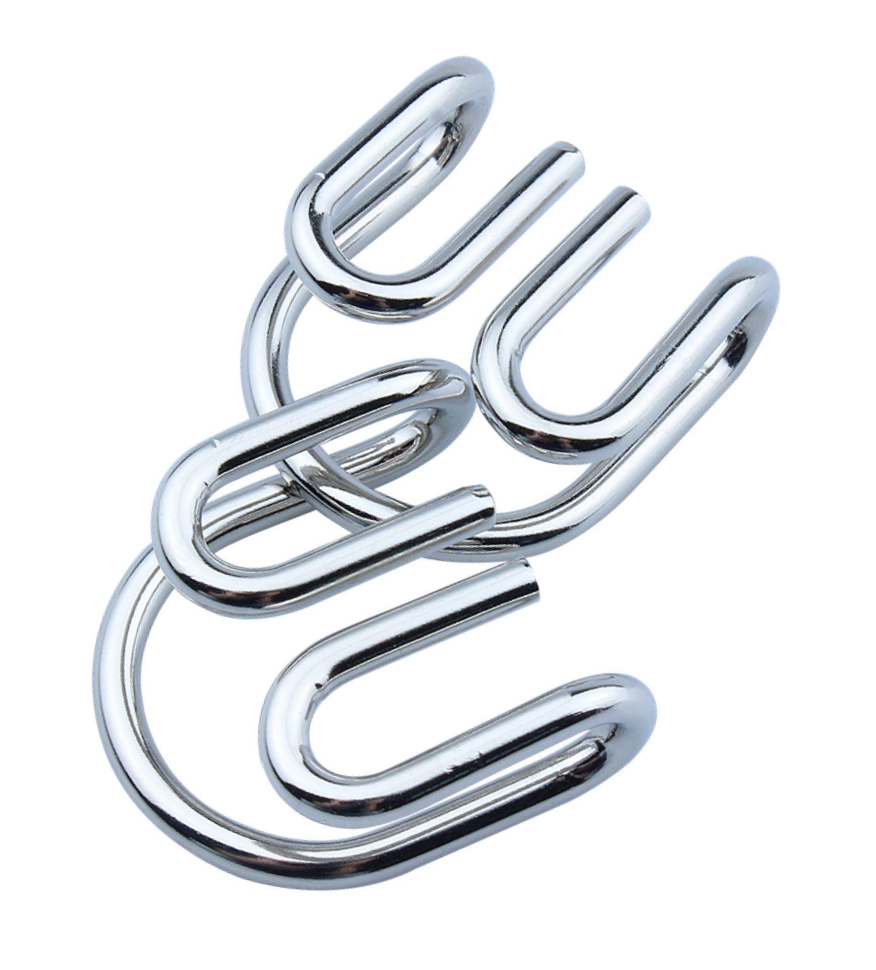 Пазл со средней M-образной пряжкой: Классическая развивающая игрушка для детей и взрослых - Серия девяти переплетающихся колец Medium M Buckle
Пазл со средней M-образной пряжкой: Классическая развивающая игрушка для детей и взрослых - Серия девяти переплетающихся колец Medium M Buckle