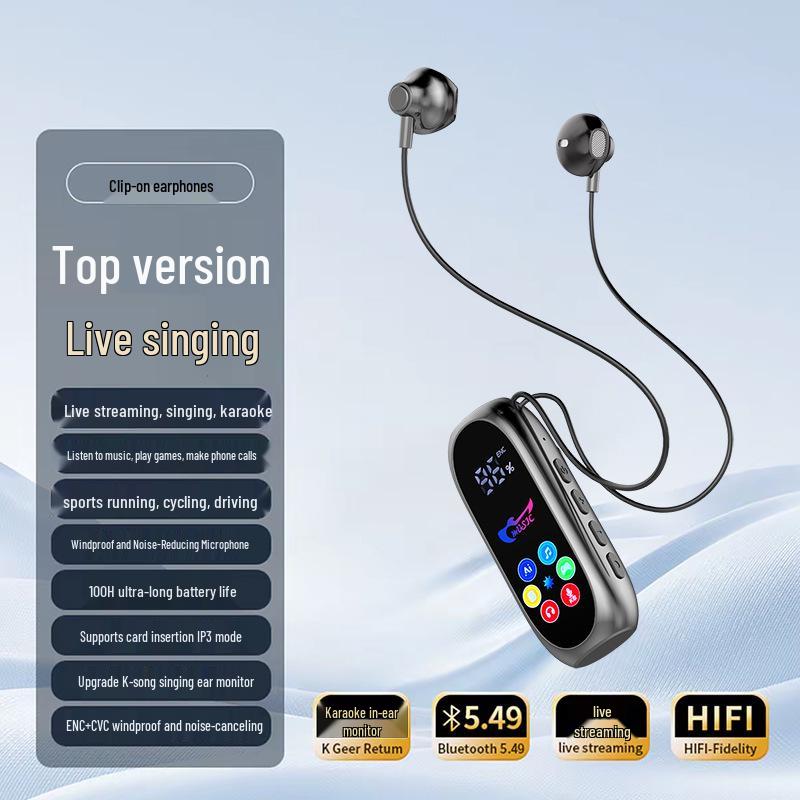 Cross-border Wireless Bluetooth In-Ear Headphones with Noise Reduction, Long Battery Life, Sport Mode, and Game Feature Bare Machine
Cross-border Wireless Bluetooth In-Ear Headphones with Noise Reduction, Long Battery Life, Sport Mode, and Game Feature Bare Machine