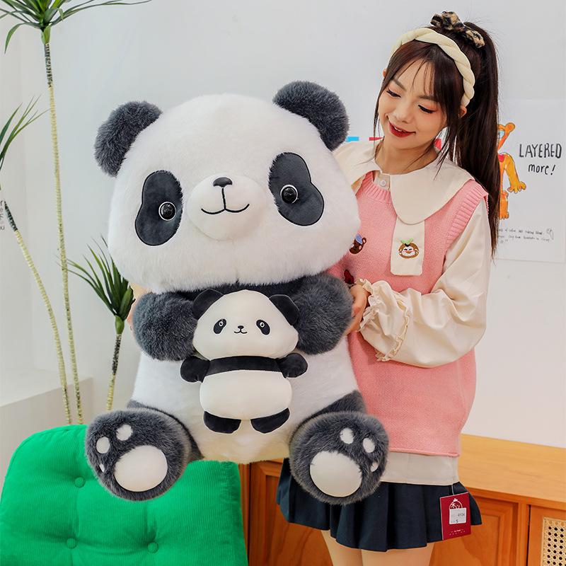 Panda Plush Toy Doll - Cute Matryoshka Style Bed Pillow Gift for Kids 30 cm червоний
Panda Plush Toy Doll - Cute Matryoshka Style Bed Pillow Gift for Kids 30 cm червоний