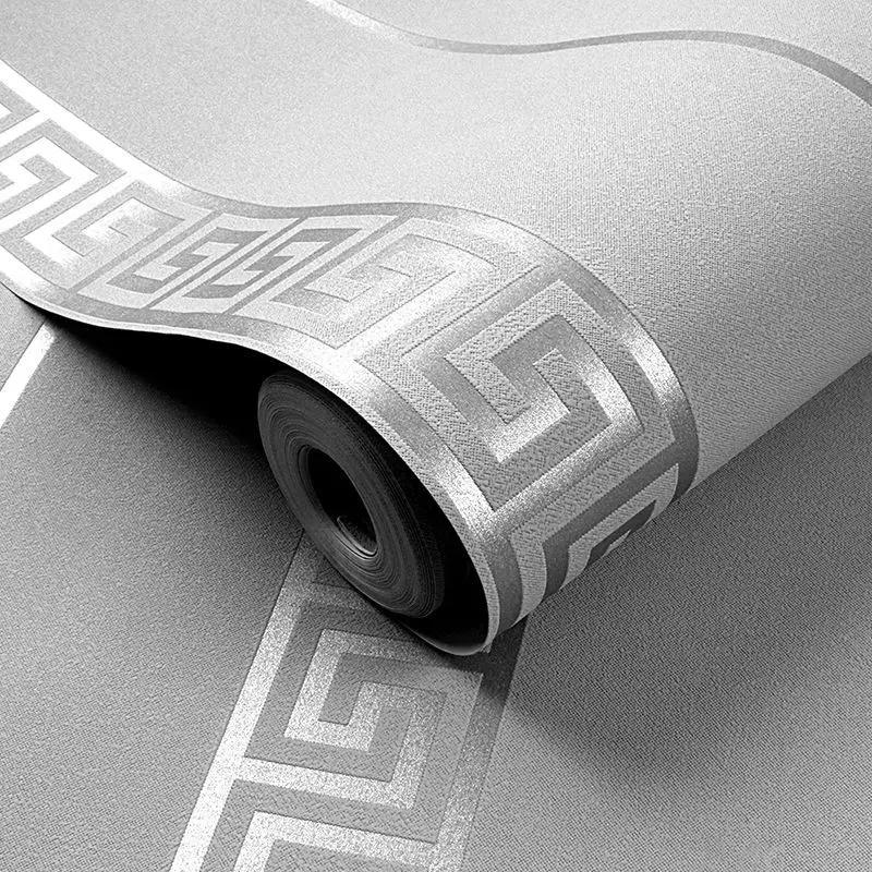 Ретро Серые Обои Китайский Стиль Ключевой Узор Гостиная 3d Трехмерный Дзен Буддийский Зал Классические Домашние Обои 53cm x 3m 
Ретро Серые Обои Китайский Стиль Ключевой Узор Гостиная 3d Трехмерный Дзен Буддийский Зал Классические Домашние Обои 53cm x 3m