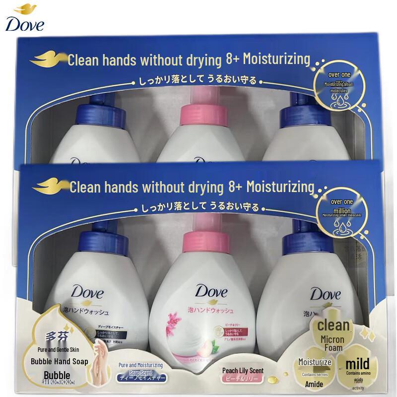 Dove Foaming Hand Wash 6-Bottle Set
Dove Foaming Hand Wash 6-Bottle Set