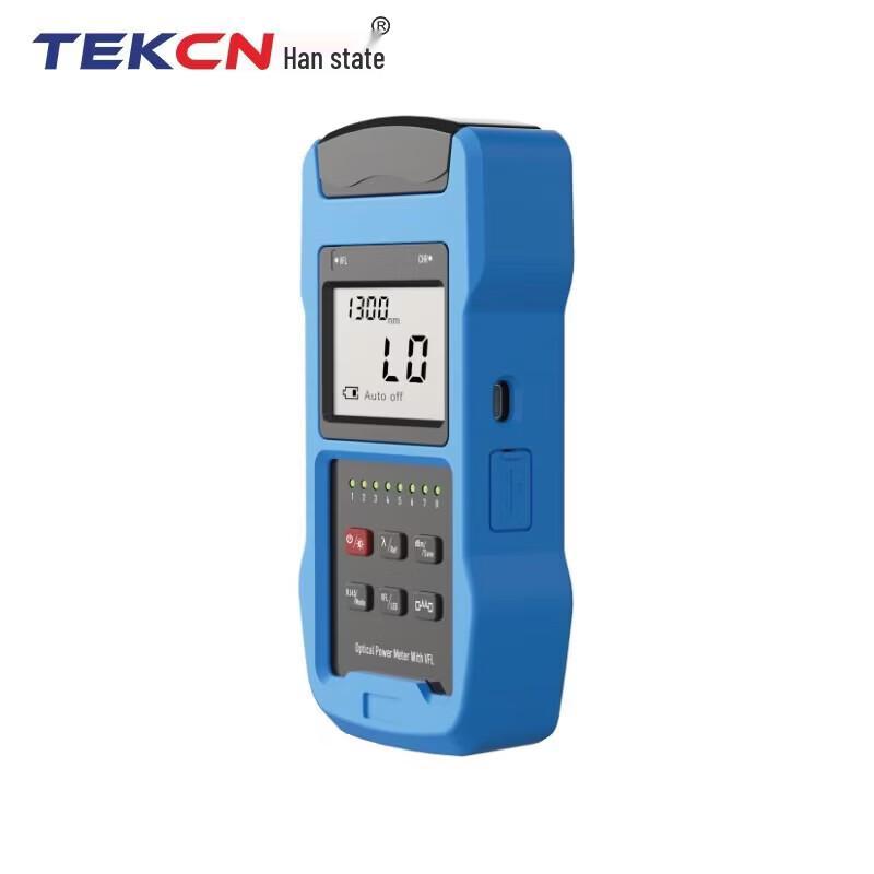 TEKCN High-Precision Optical Power Meter with Red Light
TEKCN High-Precision Optical Power Meter with Red Light