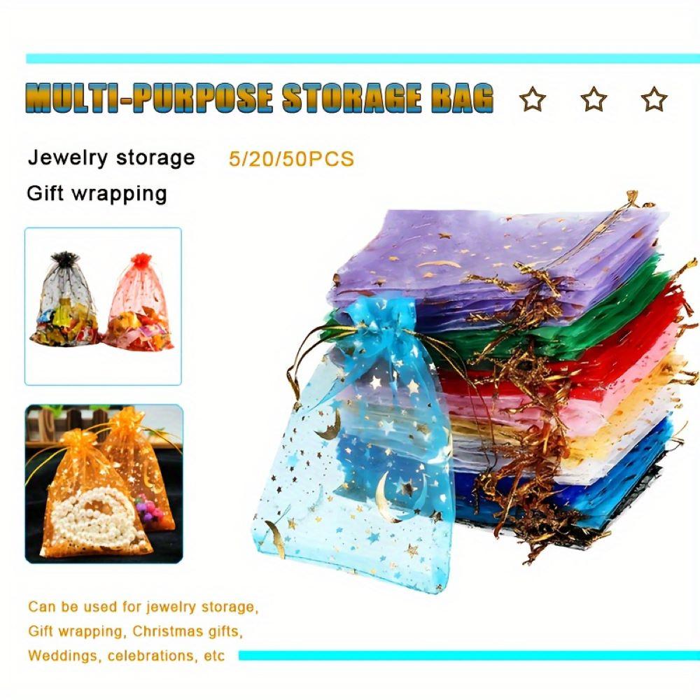 Multipurpose Storage Bags: 50 pcs, 5/20/50 pcs, jewelry storage, gift wrapping, Christmas gifts, weddings, celebrations, etc. -9 5pcs&Other
Multipurpose Storage Bags: 50 pcs, 5/20/50 pcs, jewelry storage, gift wrapping, Christmas gifts, weddings, celebrations, etc. -9 5pcs&Other