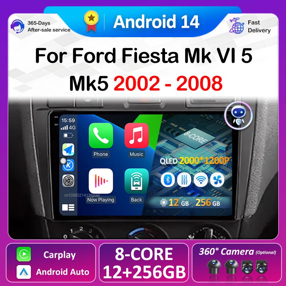 Интеллектуальная система DSP Стерео для Ford Fiesta Mk VI 5 Mk5 2002 2003 2004 2005 - 2008 Вентилятор охлаждения Беспроводной Carplay Авторадио WIFI
Интеллектуальная система DSP Стерео для Ford Fiesta Mk VI 5 Mk5 2002 2003 2004 2005 - 2008 Вентилятор охлаждения Беспроводной Carplay Авторадио WIFI
