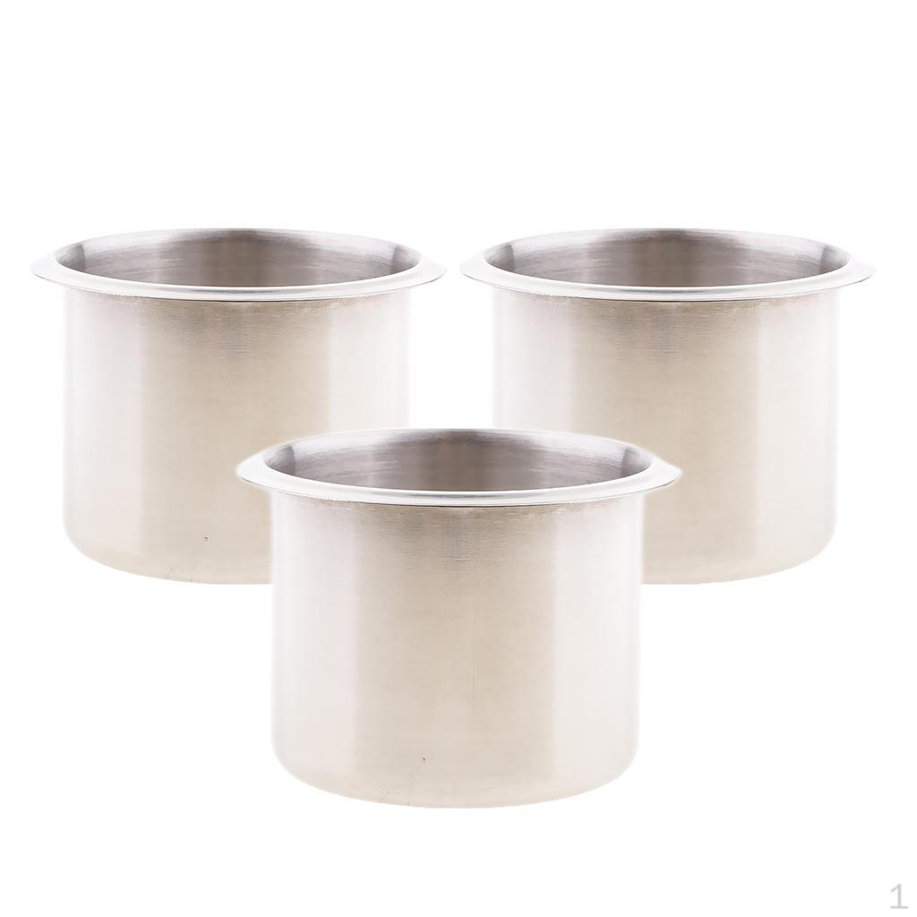 Stainless Steel Recessed Cup Drink for Marine Boat rv 68x55mm
Stainless Steel Recessed Cup Drink for Marine Boat rv 68x55mm