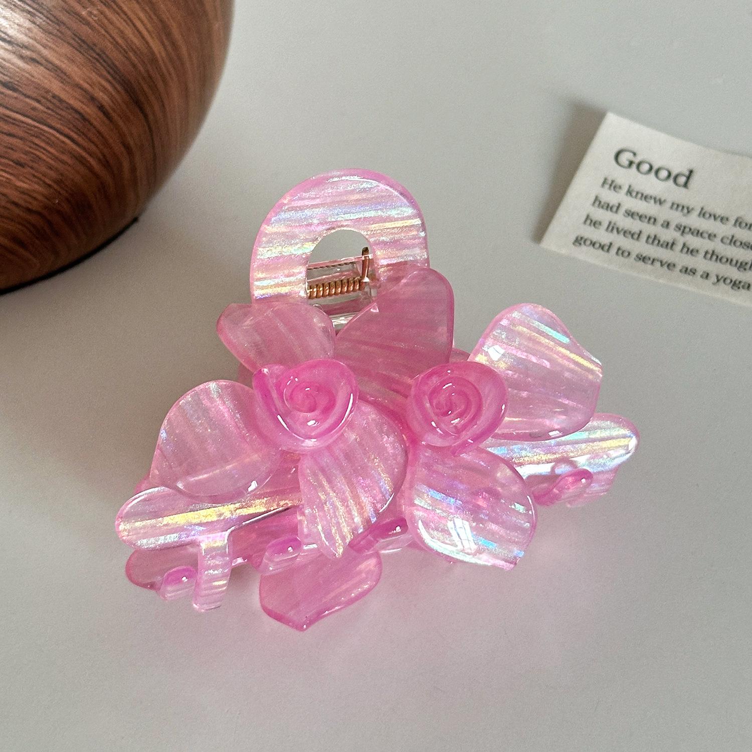 Trendy Hair Acetate Clip With Elegant Floral Design In Candy Colors For Stylish Women рожевий
Trendy Hair Acetate Clip With Elegant Floral Design In Candy Colors For Stylish Women рожевий