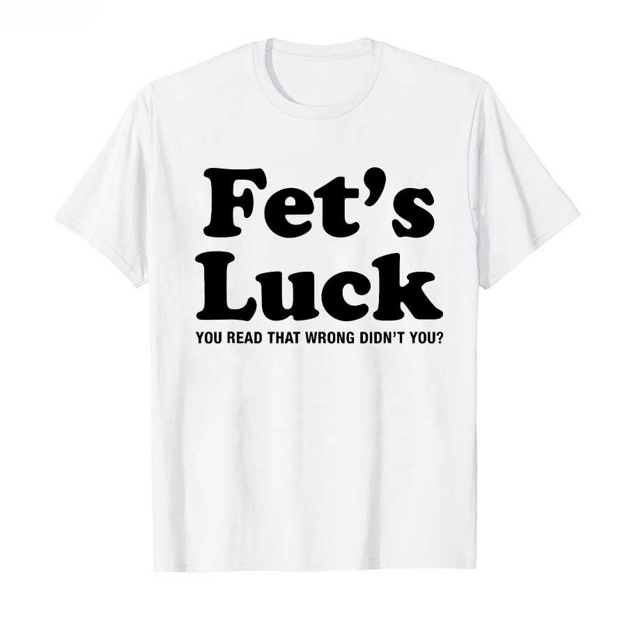 Fets Luck Wordplay Humor Tee You Read That Wrong Tshirt Clever Text Design Shirt Funny Statement Streetwear 4XL
Fets Luck Wordplay Humor Tee You Read That Wrong Tshirt Clever Text Design Shirt Funny Statement Streetwear 4XL