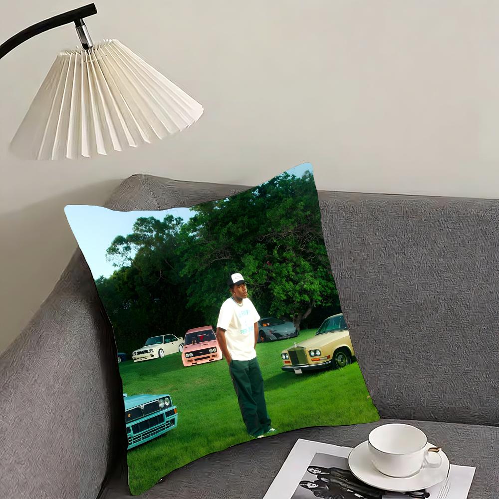TTyler The CreatorR Singer Cushion Cover Pillowcase Ultra Soft Skin Friendly Fabric Cloud Like Comfort Concealed Zipper 30x30cm
TTyler The CreatorR Singer Cushion Cover Pillowcase Ultra Soft Skin Friendly Fabric Cloud Like Comfort Concealed Zipper 30x30cm