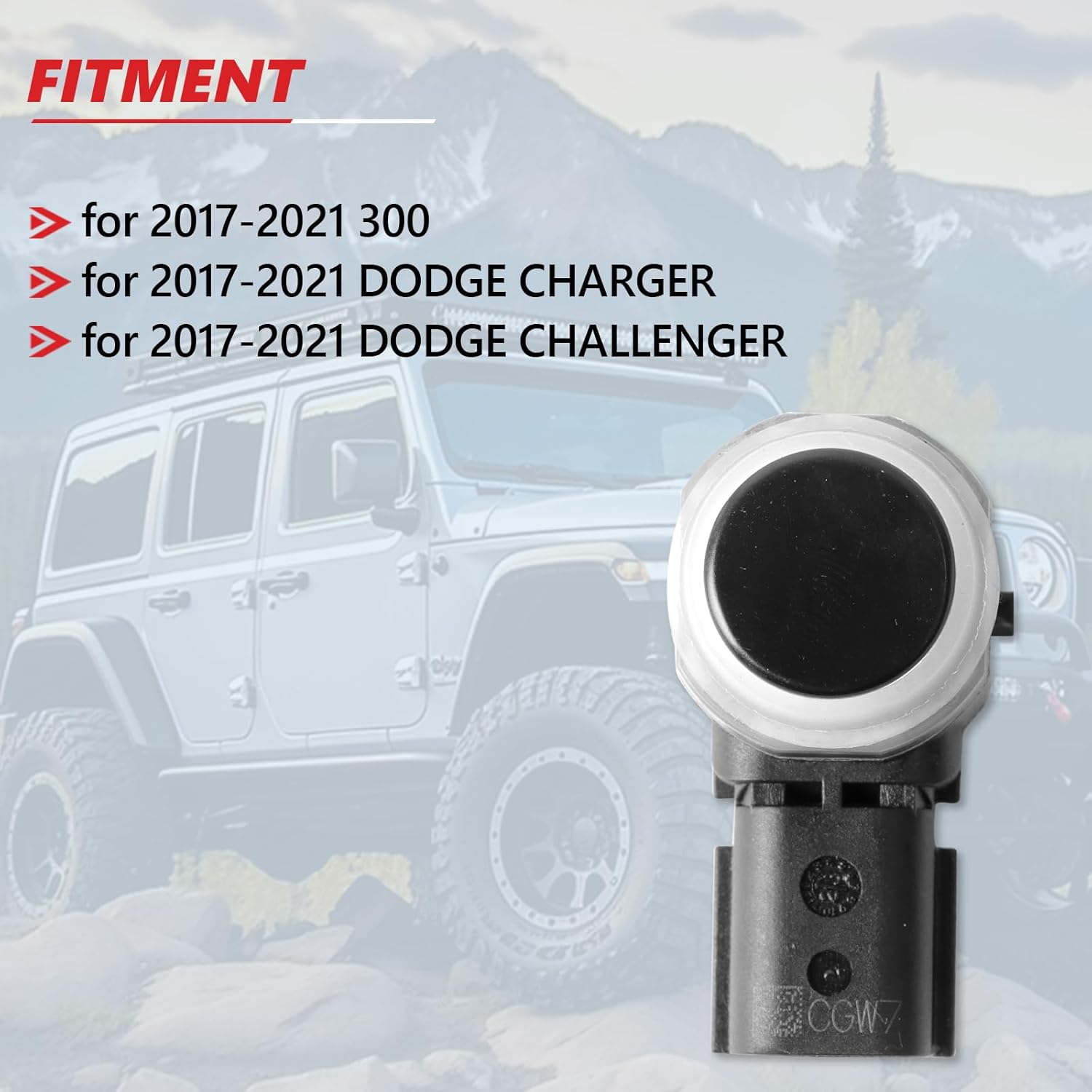 4Pcs Parking Assist Sensor Bumper Object Sensor 5MK60TZZAC Fits for 2017-2021 Charger Challenger 300
4Pcs Parking Assist Sensor Bumper Object Sensor 5MK60TZZAC Fits for 2017-2021 Charger Challenger 300