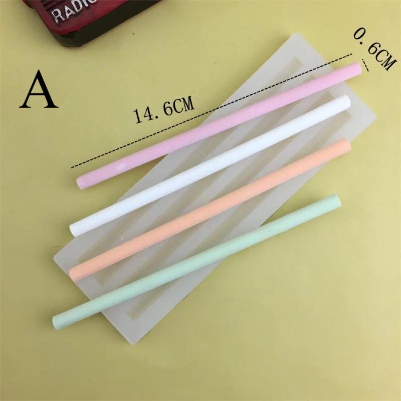 1PC Sealing Wax Stick Silicone Mold Half Round Long Strip Lacquer Wax Stick DIY Creative Decoration Candle Making Silicone Mold
1PC Sealing Wax Stick Silicone Mold Half Round Long Strip Lacquer Wax Stick DIY Creative Decoration Candle Making Silicone Mold