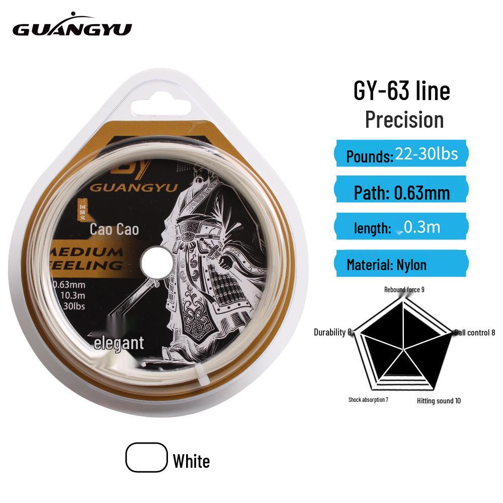 Xuan Yin High Elasticity Badminton String: Durable and Professional for Offensive Play
Xuan Yin High Elasticity Badminton String: Durable and Professional for Offensive Play