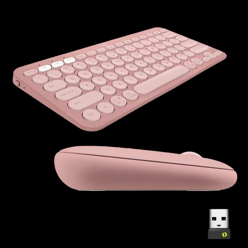 Logitech PEBBLE 2 COMBO Wireless Keyboard and Mouse Set
Logitech PEBBLE 2 COMBO Wireless Keyboard and Mouse Set