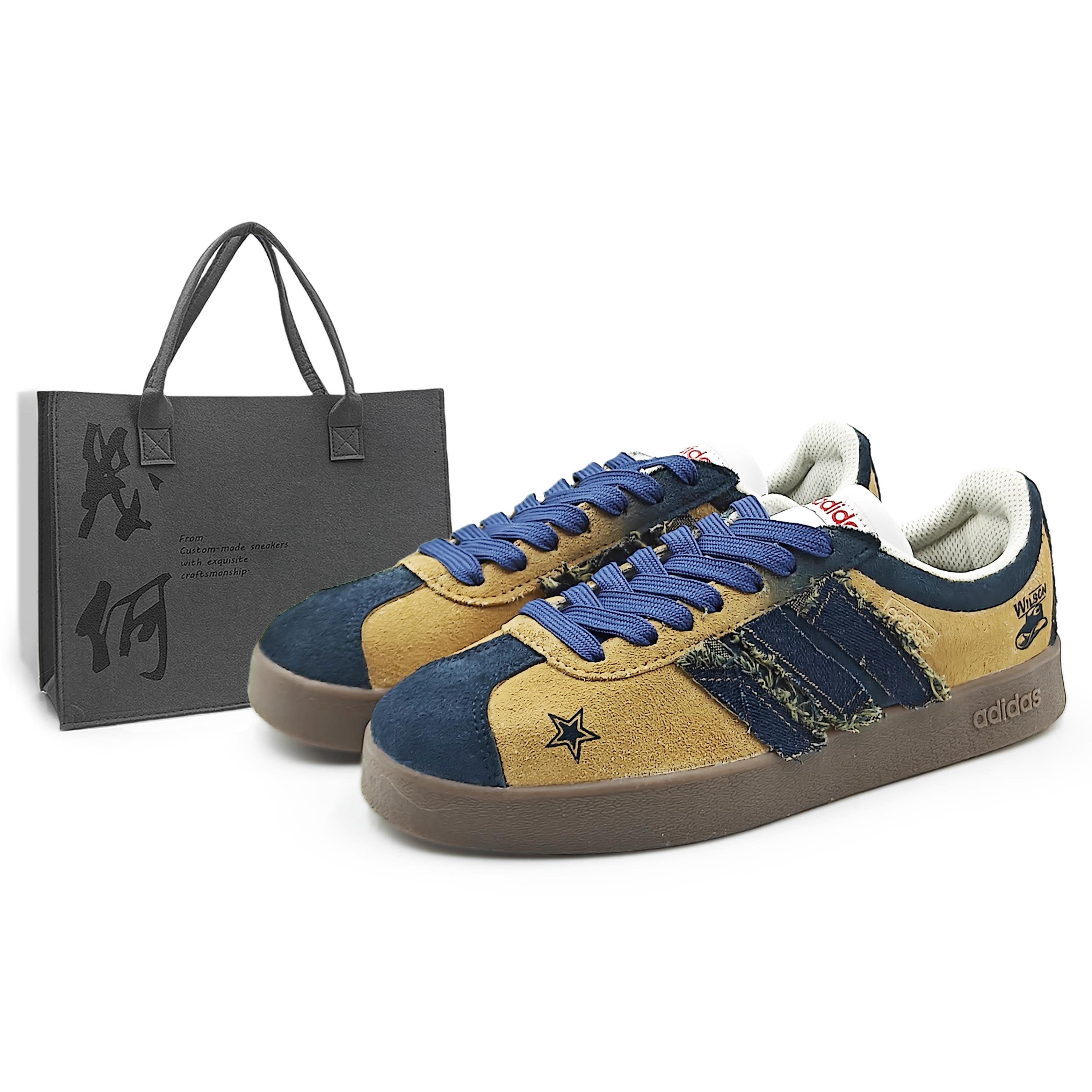 Adidas VL COURT 2.0 Cushioning, Wear Resistant Low top Skateboard Shoes Blue Brown HQ1802(Team1284- S) 41⅓
Adidas VL COURT 2.0 Cushioning, Wear Resistant Low top Skateboard Shoes Blue Brown HQ1802(Team1284- S) 41⅓