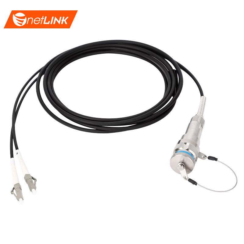 netLINK J599 to LC Armored Field Fiber Optic Patch Cable
netLINK J599 to LC Armored Field Fiber Optic Patch Cable