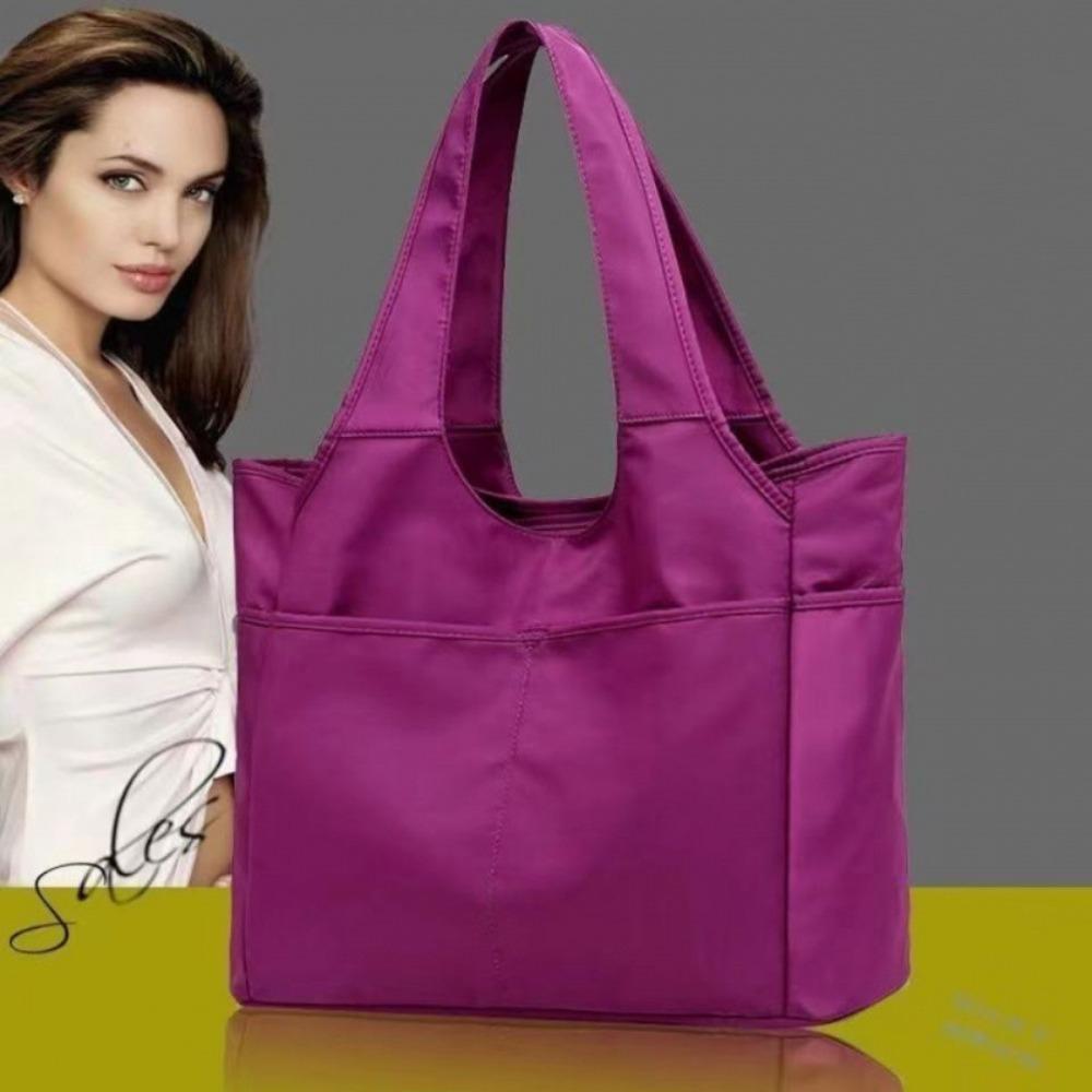 Large Capacity Nylon Shoulder Bag Oxford Cloth Handbag Versatile Large Commuting Bag School фіолетовий
Large Capacity Nylon Shoulder Bag Oxford Cloth Handbag Versatile Large Commuting Bag School фіолетовий