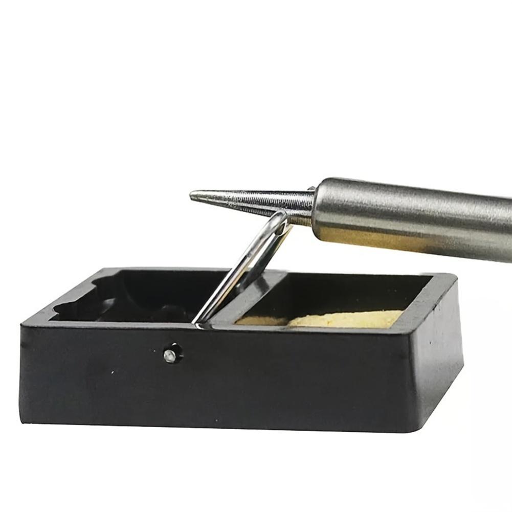 Electric Soldering Iron Stand with High Temperature Resistant Sponge and Tip Cleaner for Crafts and Maintenance China Mainland
Electric Soldering Iron Stand with High Temperature Resistant Sponge and Tip Cleaner for Crafts and Maintenance China Mainland