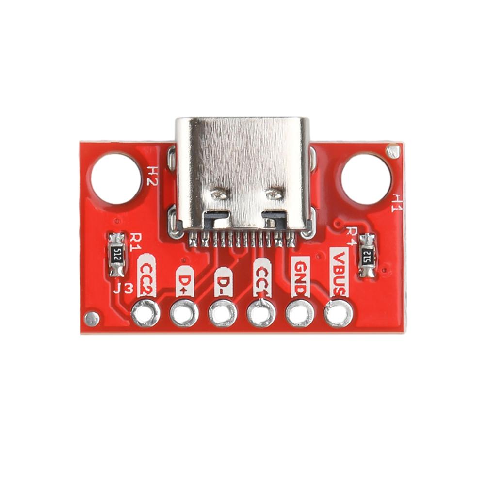 TYPE-C Female Test Board USB3.1 16P to 2.54 High Current Power Adapter Board Module
TYPE-C Female Test Board USB3.1 16P to 2.54 High Current Power Adapter Board Module