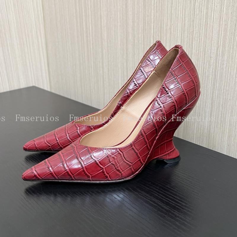 Women High Heel Pumps Elegant Pointed Toe Leather Sexy Strange Heel Snake Pattern Office Ladies Shoes Concise Fashion High Heels 35
Women High Heel Pumps Elegant Pointed Toe Leather Sexy Strange Heel Snake Pattern Office Ladies Shoes Concise Fashion High Heels 35